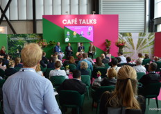 Many lectures took place, during the show